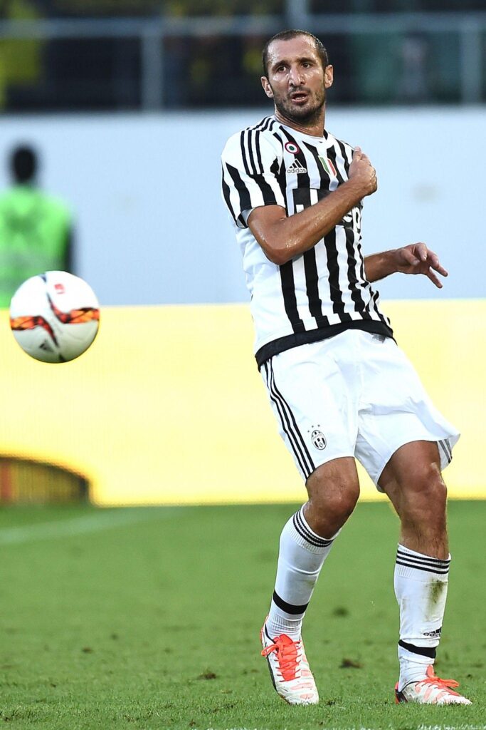 Chiellini: «Fa sempre piacere segnare, buon segnale a inizio gara» 1 chiellini azione juventus luglio 2015 ifa