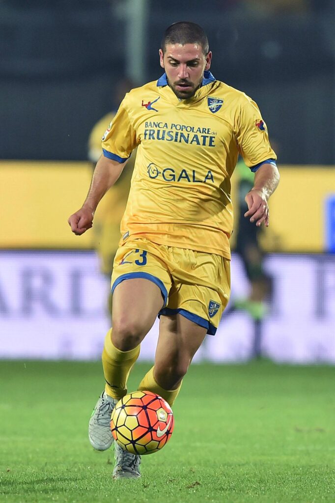 Crivello: «Contro la Samp primo scontro diretto» 1 crivello azione frosinone ottobre 2015 ifa