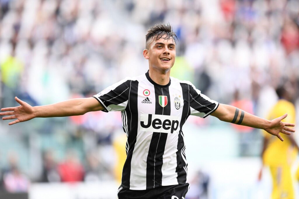 Dybala: «Dedico lo scudetto anche a Barreto» 1 dybala esulta juventus maggio 2016 ifa