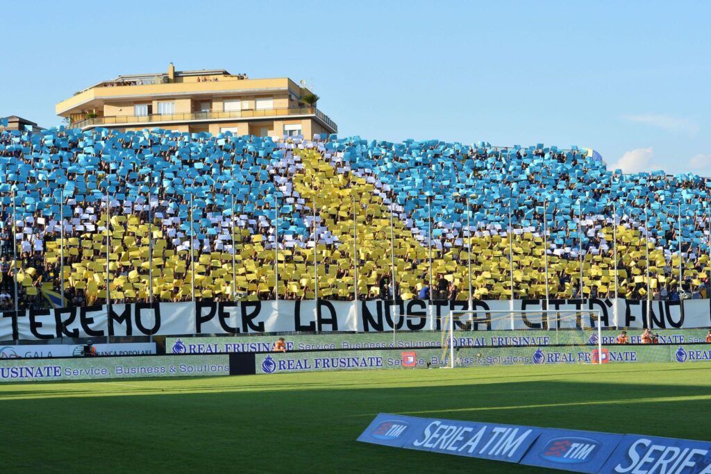 Frosinone, parla capitan Frara: «Samp squadra forte, i risultati arriveranno» 1 frosinone tifosi settembre 2015 ifa