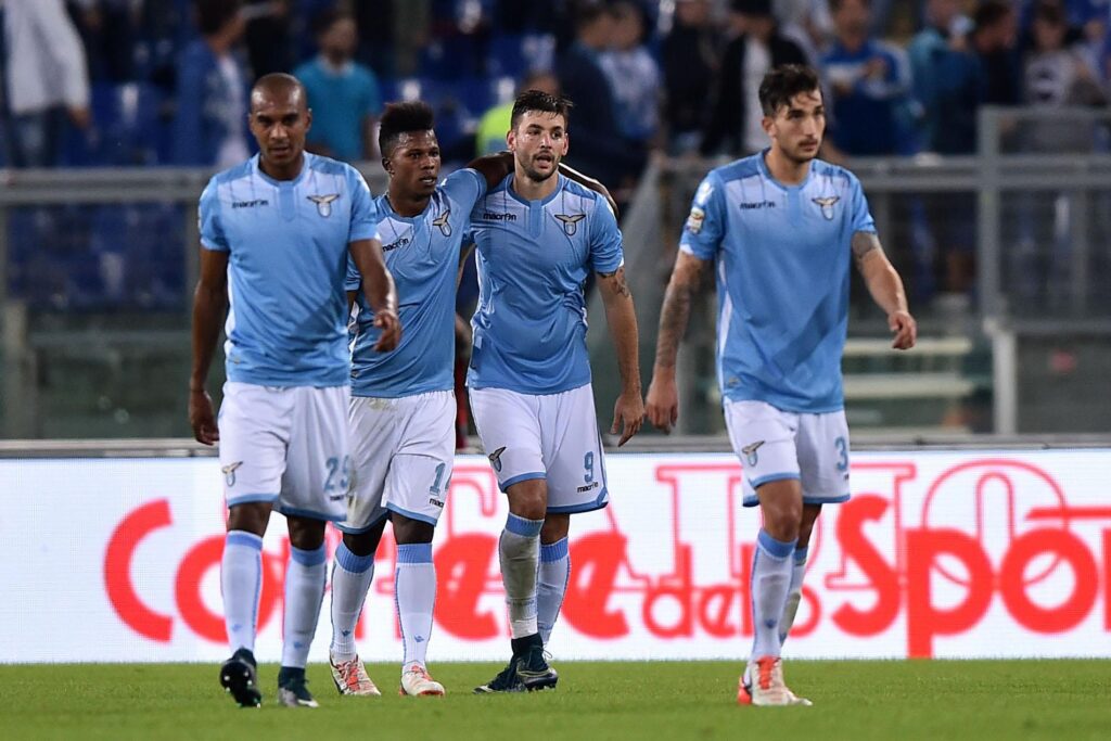 Lazio esultanza ottobre 2015 ifa