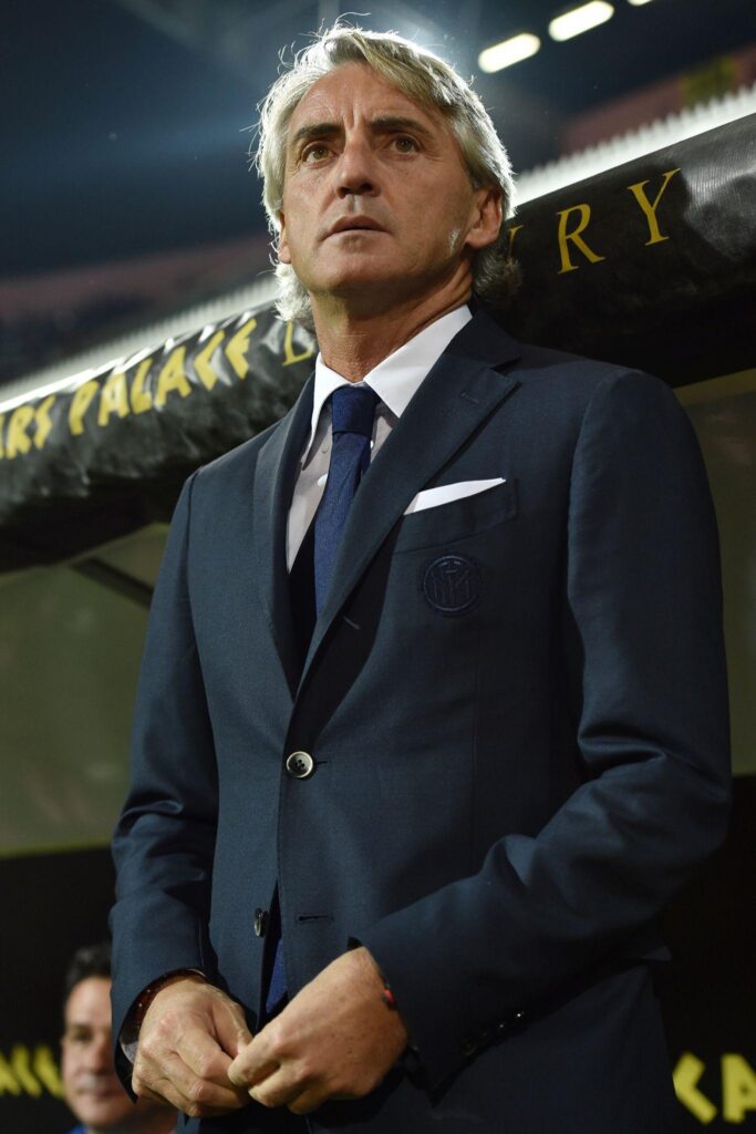 Mancini: «Sarri è un razzista, mi ha dato del frocio» 1 Mancini inter ottobre 2015 ifa