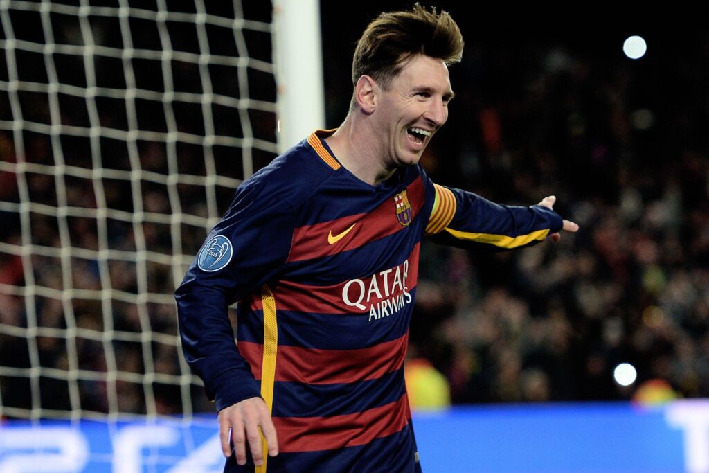 Trofeo Gamper: contro la Samp Messi a caccia di un record storico 1 messi esulta barcellona champions league novembre 2015 ifa