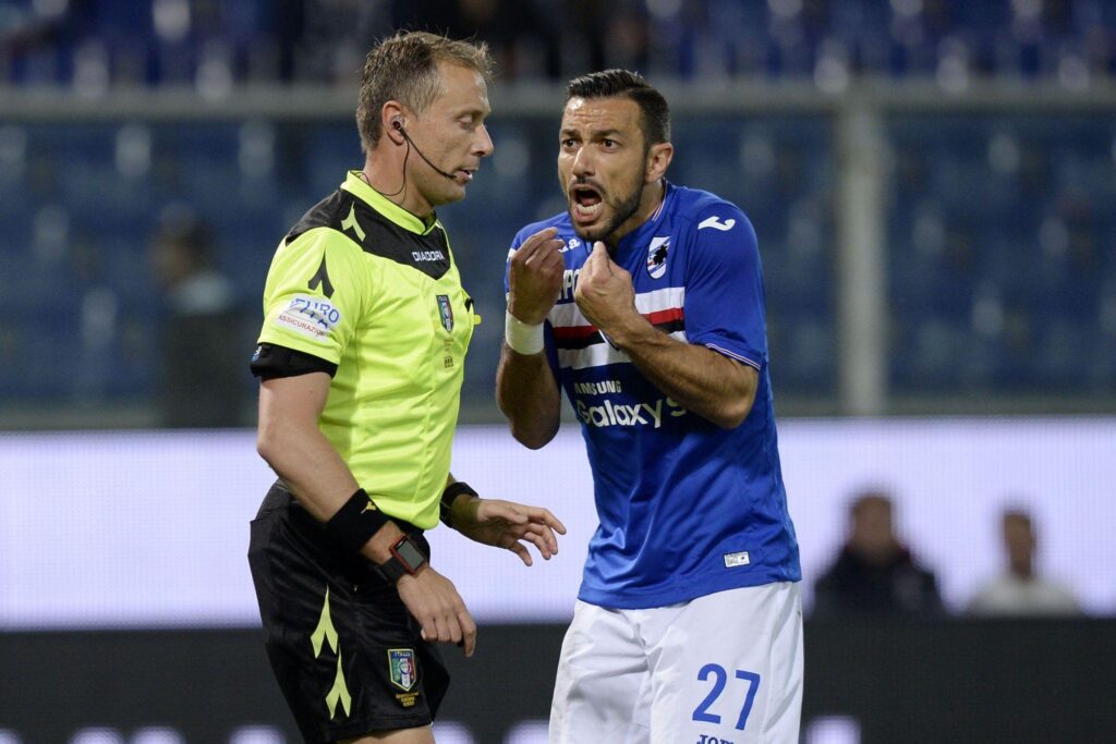Valeri: «Moviola? La sfrutterei, utile quando intuisco di aver sbagliato» 1 Valeri sampdoria