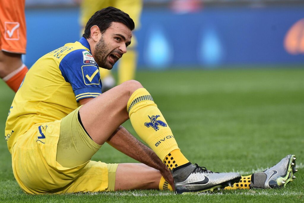 Radovanovic: «Testa alla Sampdoria, non si molla un centimetro» 1 radovanovic disteso chievo gennaio 2016 ifa