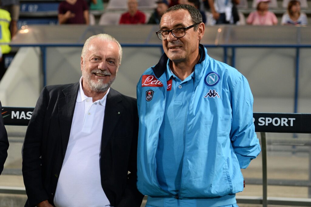 Sarri de laurentiis napoli agosto 2015 ifa