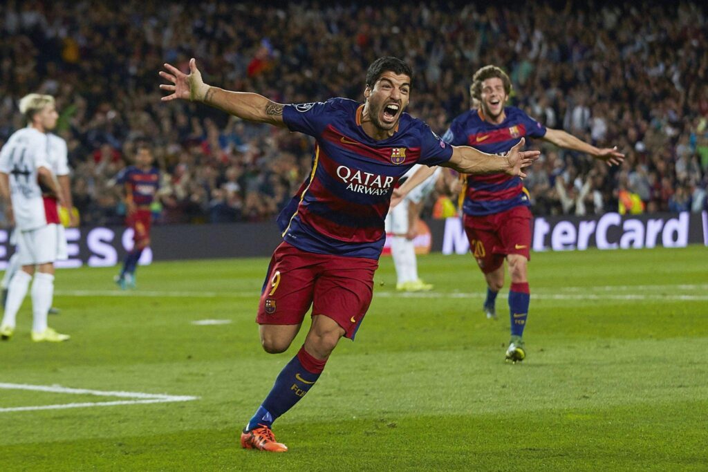 Trofeo Gamper: la formazione ufficiale del Barcellona 1 suarez esulta barcellona champions league ottobre 2015 ifa