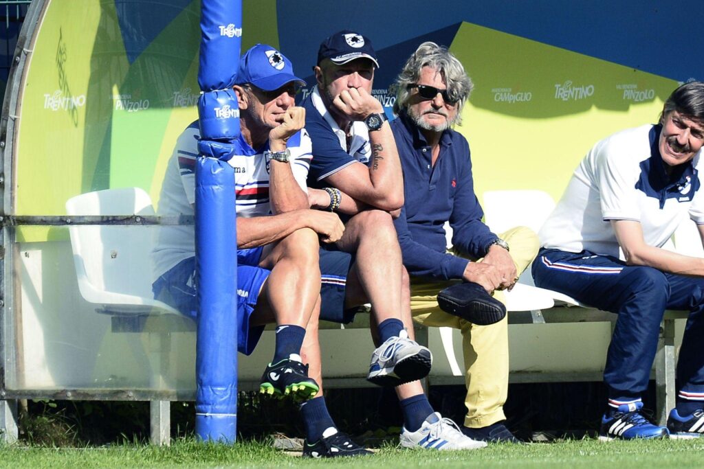 Zenga: «Montella non è andato in B solo grazie a Viviano. Ferrero è meno "Social"» 1 zenga ferrero sampdoria luglio 2015 ifa