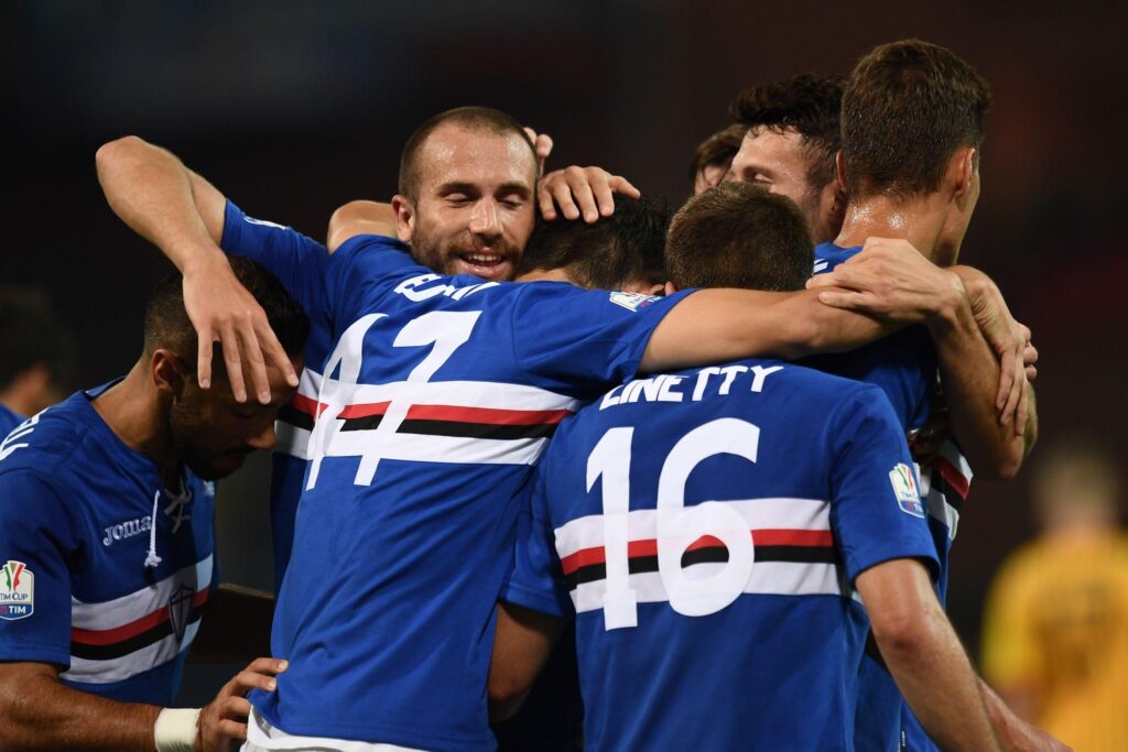 Qui Bogliasco: lunedì la ripresa 1 sampdoria esultanza tim cup agosto 2016 ifa
