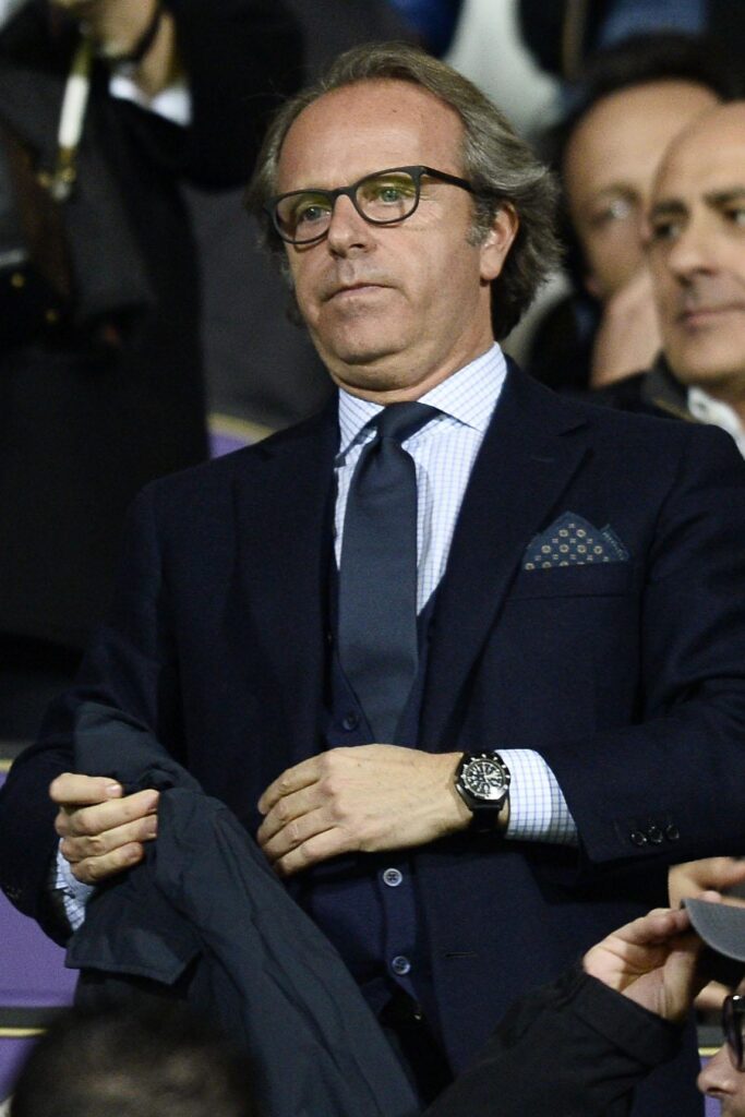Della valle andrea tribuna fiorentina marzo 2014 ifa