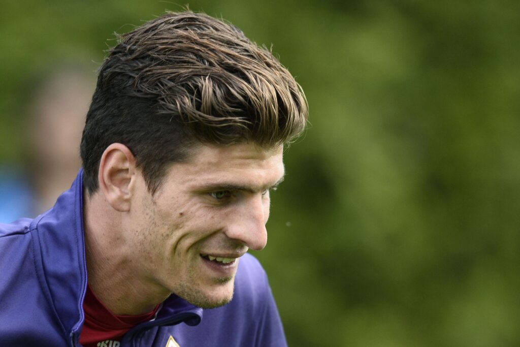 Gomez mario amichevole fiorentina 2013 primissimo piano ifa