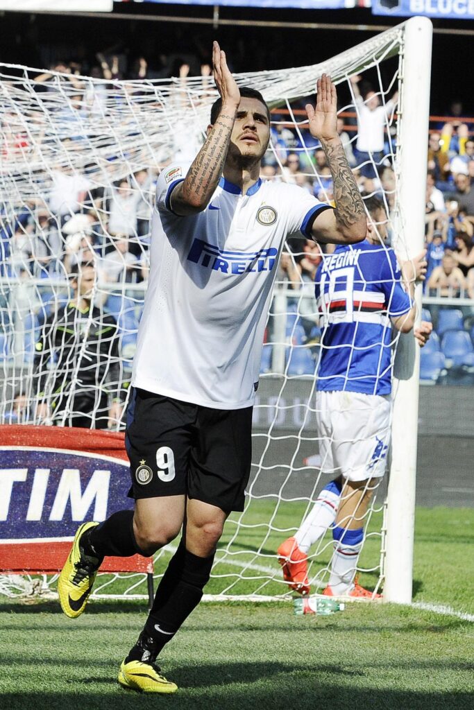 Icardi esulta inter away aprile 2014 ifa
