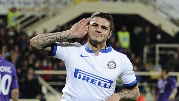 Icardi esulta inter away febbraio 2014 ifa