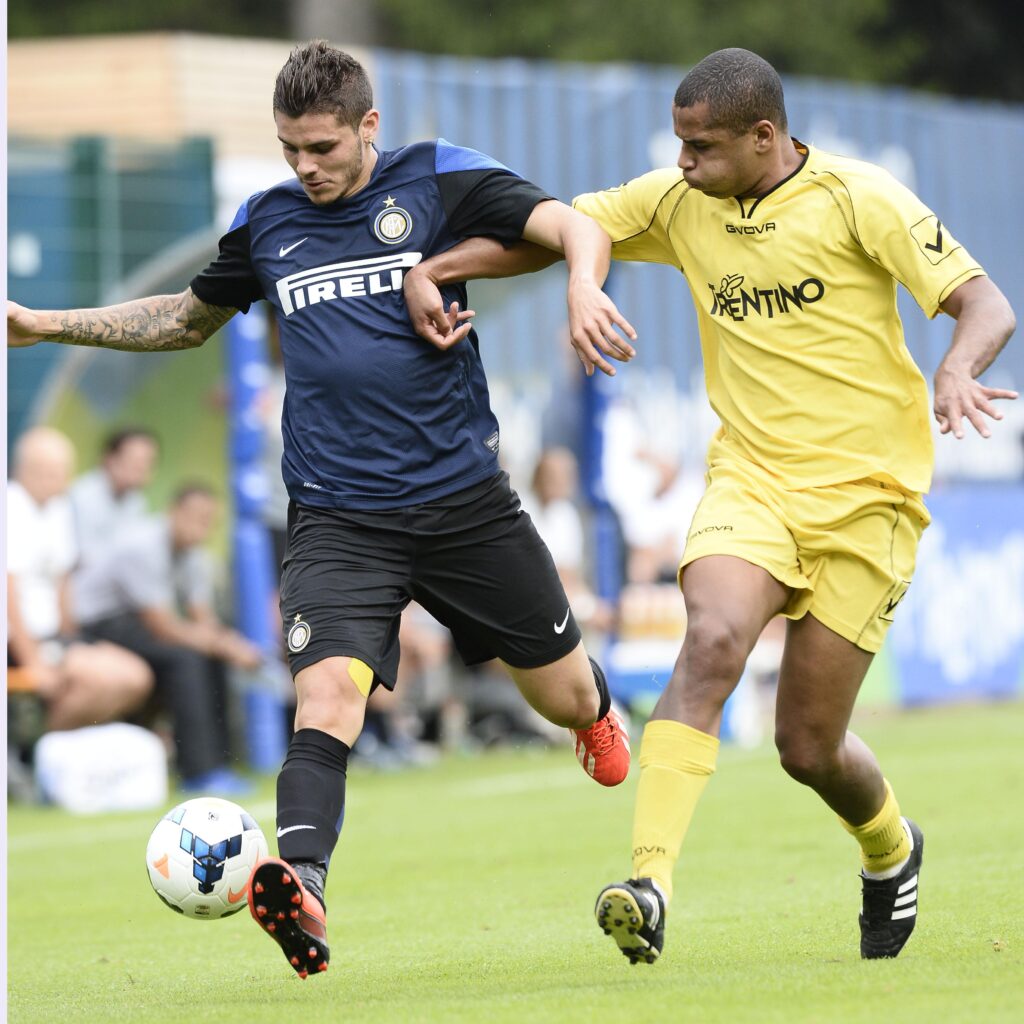 Derby, in tribuna ci sarà anche Mauro Icardi 1 icardi mauro amichevole inter 2013 pinzolo azione ifa