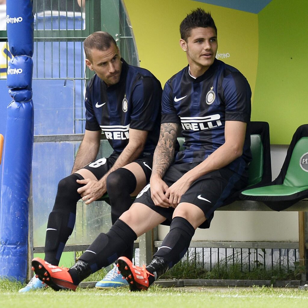 Icardi salta Inter-Sampdoria 1 icardi palacio amichevole inter 2013 panchina ifa