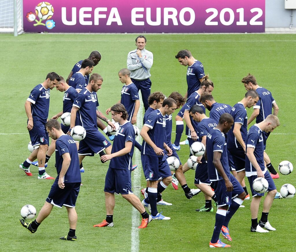 Mondiale - Nessun blucerchiato tra i trenta di Prandelli 1 italia allenamento ifa