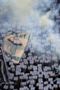 Lazio contro la Samp senza la Curva: il comunicato dei tifosi