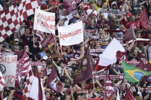 Verso Livorno – Samp: Pulcini in campo prima del match
