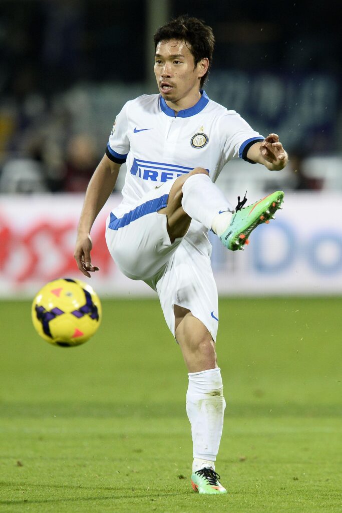 Nagatomo azione inter away febbraio 2014 ifa