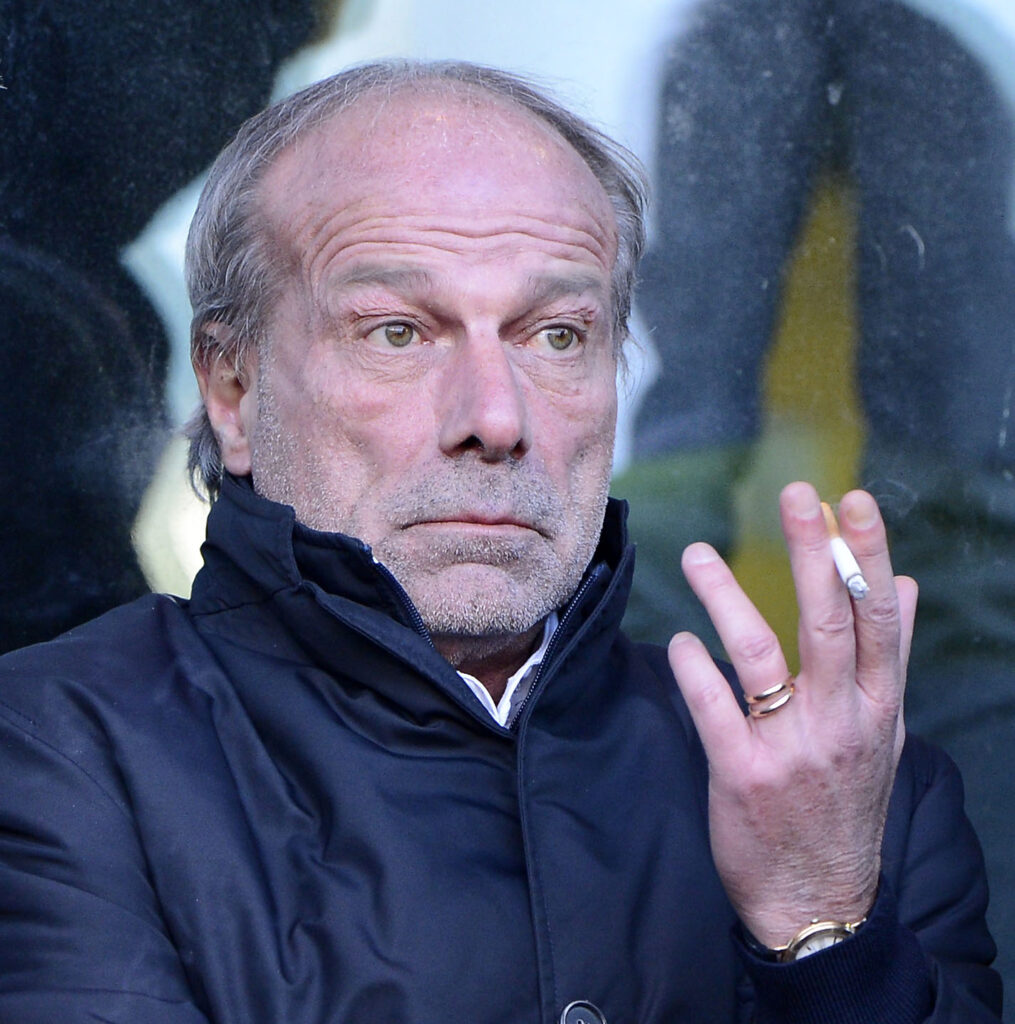 Sabatini: «Il campionato della Roma inizia a Genova» 1 sabatini tribuna fuma ifa