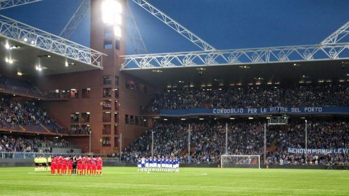 samp-catania-minuto-silenzio-roberto-martinelli tragedia chapecoense