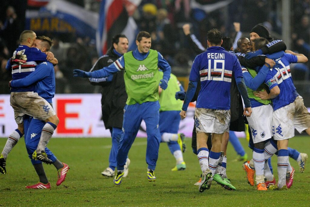 Samp su Instagram, cambia l'username dell'account 1 sampdoria esultanza derby febbraio 2014 ifa