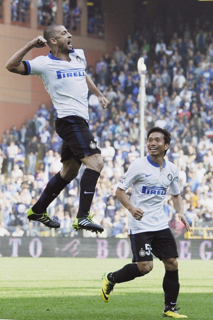 Samuel esulta inter away aprile 2014 ifa