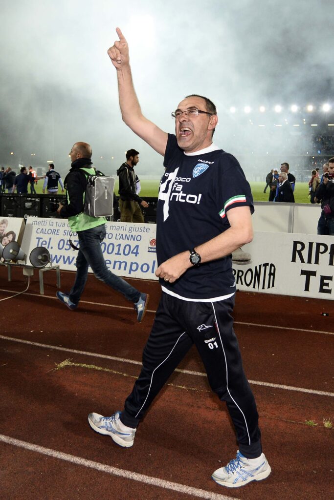 Sarri: «Nel calcio ci sono cose imprevedibili» 1 sarri empoli giugno 2014 ifa