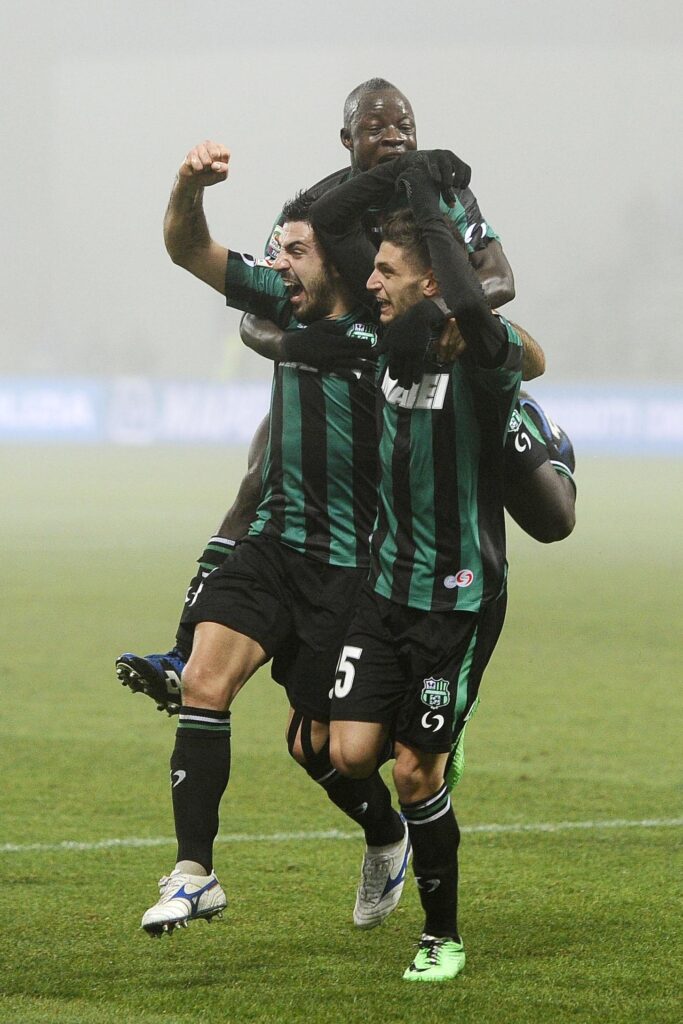 Sassuolo esultanza gennaio 2014 ifa