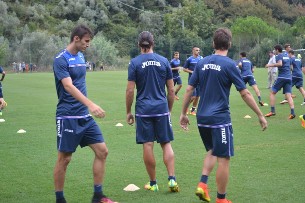 Allenamento bogliasco agosto 2016