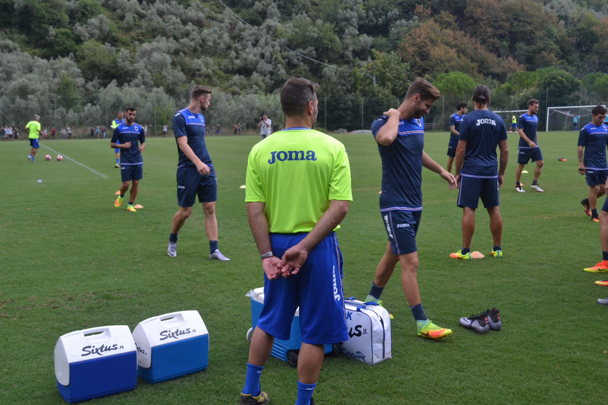 bogliasco sampdoria allenamento