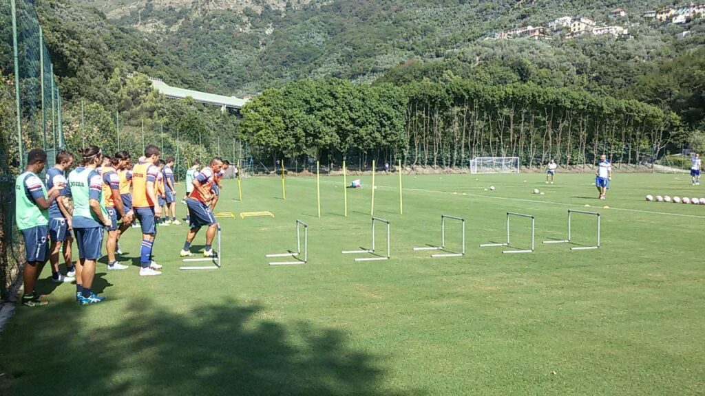Bogliasco - Pomeriggio tra tattica e partitella, domani porte chiuse 1 allenamento settembre