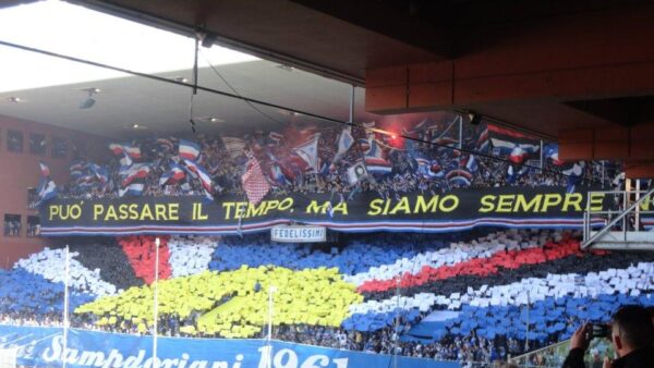 coreografia derby tifosi samp sn24