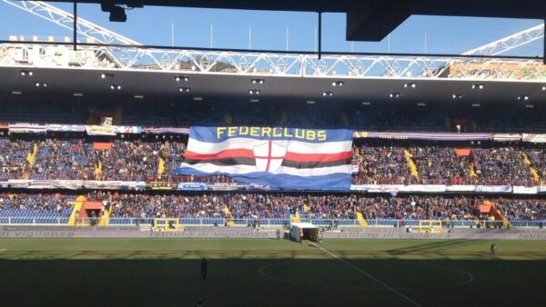 coreografia federclubs sampdoria ferraris sn24