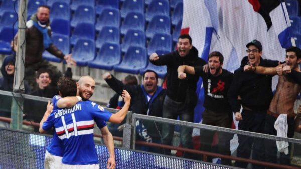esultanza gol gabbiadini gerolamocalcagno