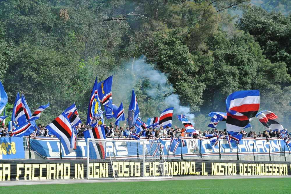 tifosi sampdoria utc bogliasco