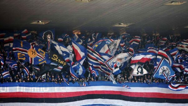 Gradinata sud samp cagliari gerolamo calcagno