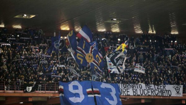 Gradinata sud samp hellas ci gerolamocalcagno