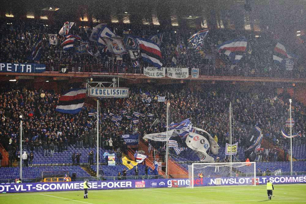 gradinata sud samp udinese gerolamocalcagno