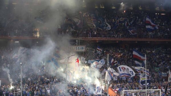 gradinata sud sampdoria roma1 gerolamocalcagno