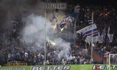 gradinata sud sampdoria roma2 gerolamocalcagno