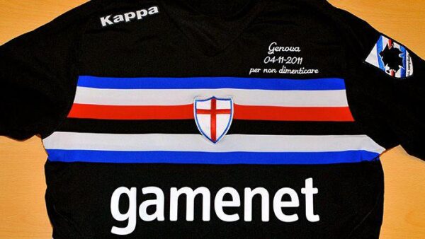maglia samp alluvione