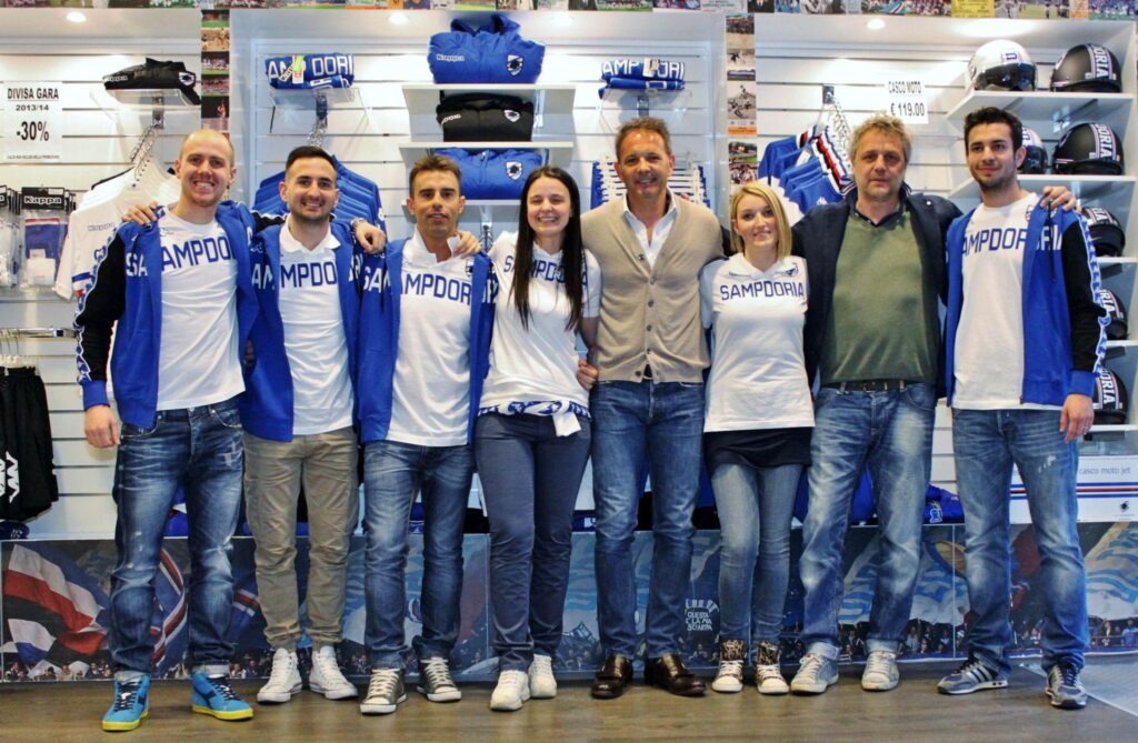 mihajlovic con ragazzi samppoint marina bollini
