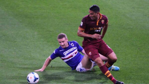 mustafi scivola samp roma gerolamocalcagno
