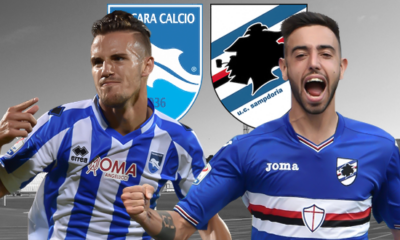 16 17 pescara samp live