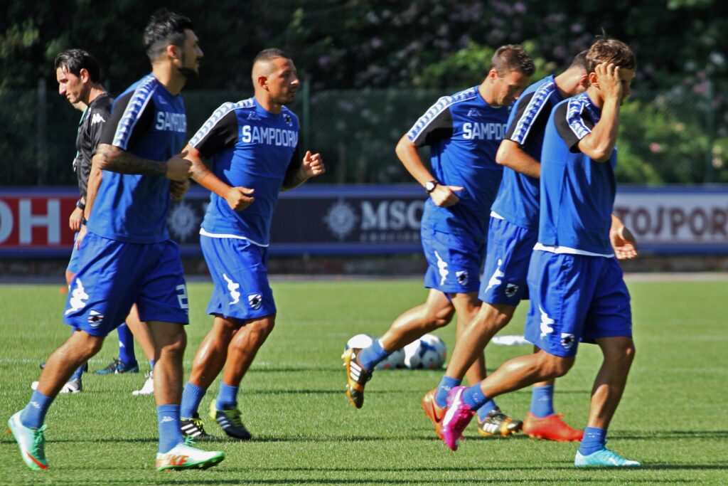 Allenamento1 pre ritiro luglio bogliasco