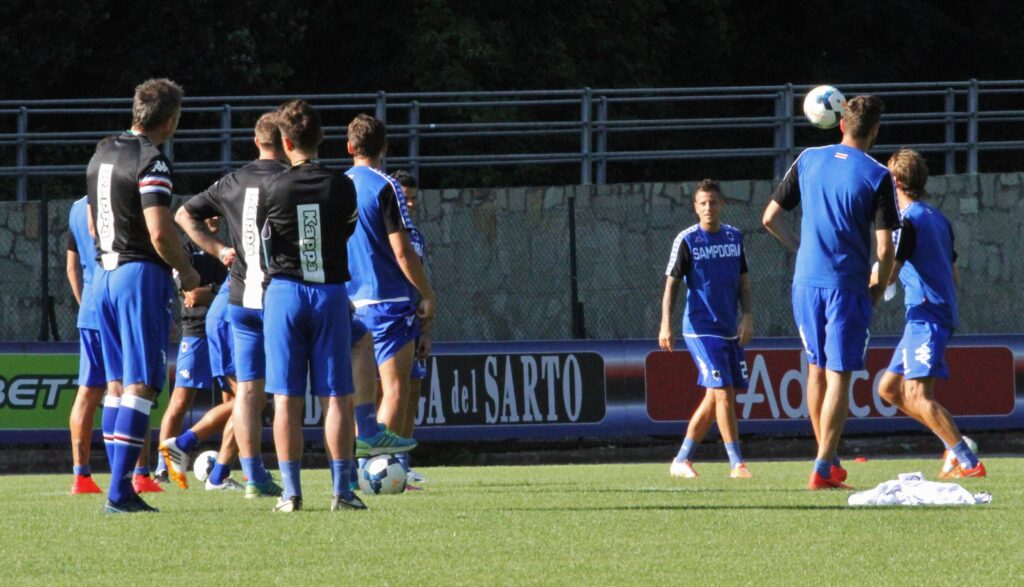 Allenamento3 pre ritiro luglio bogliasco