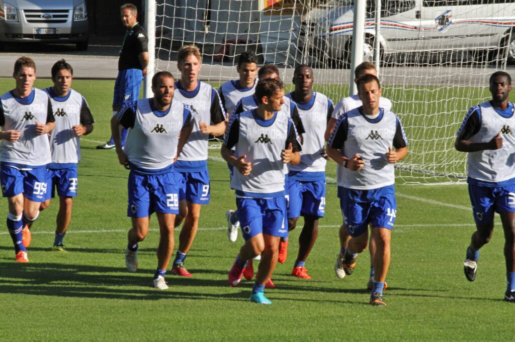 Allenamento8 pre ritiro luglio bogliasco