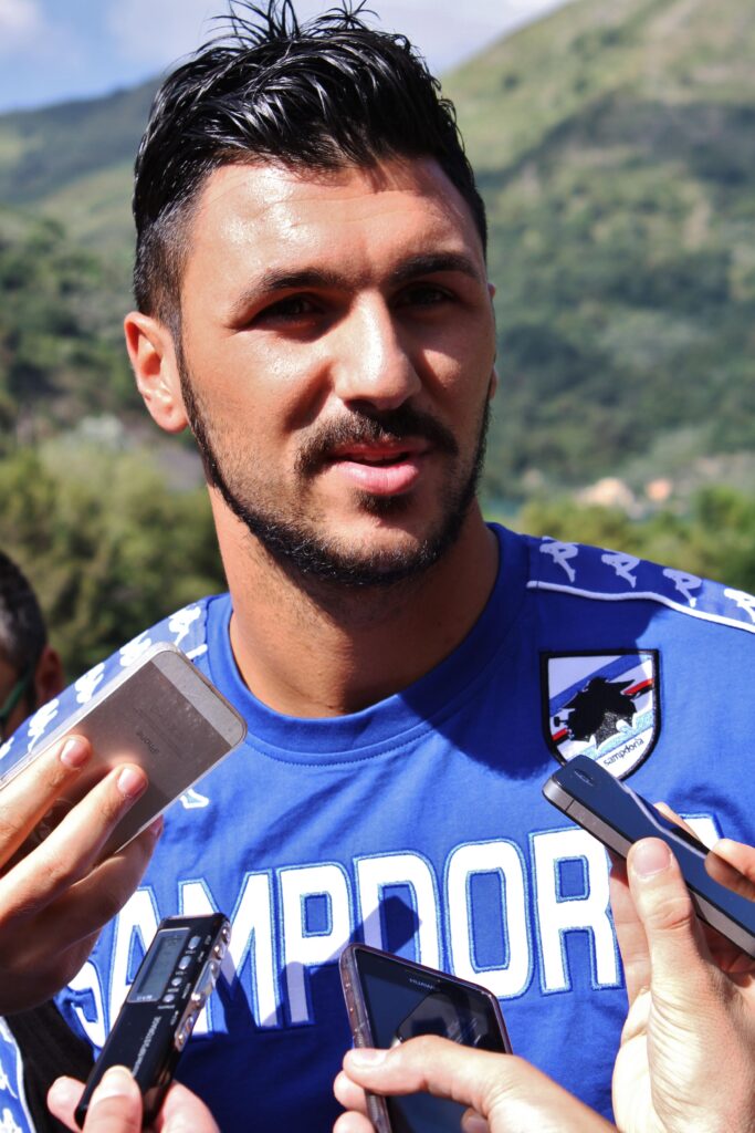 Soriano roberto intervista pre ritiro luglio bogliasco