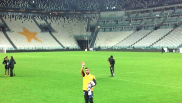 Quagliarella saluta juventusstadium